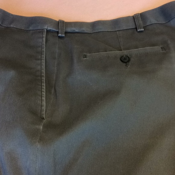 FINAL SALE PRICE Haggar Gray Khaki Pants - Picture 3 of 5